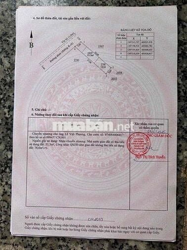 BÁN ĐẤT (5x27) ĐƯỜNG NHỰA THÔNG GẦN NHÀ THỜ LÁI THIÊU