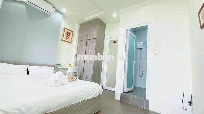 Cho thuê gấp căn hộ 1 phòng ngủ xvnt có thể làm 2 phòng ngủ giá siêu u