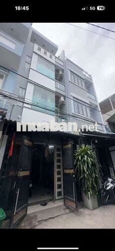 Bán nhà đường liên khu 4)5 hẻm 20 ngay chợ