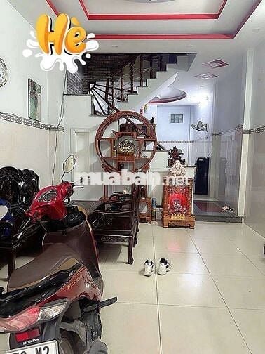 Bán nhà đường liên khu 4)5 hẻm 20 ngay chợ
