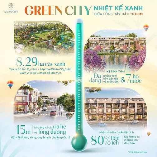 Nhà Phố Vinhomes Green City Long An giá tốt chỉ 4 Tỷ/Căn 