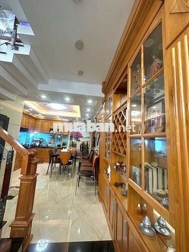 B TÂN - NHÀ 5 TẦNG BTCT KIÊN CỐ – HXT 6M – 56M² – GẦN CHỢ BÌNH THÀNH