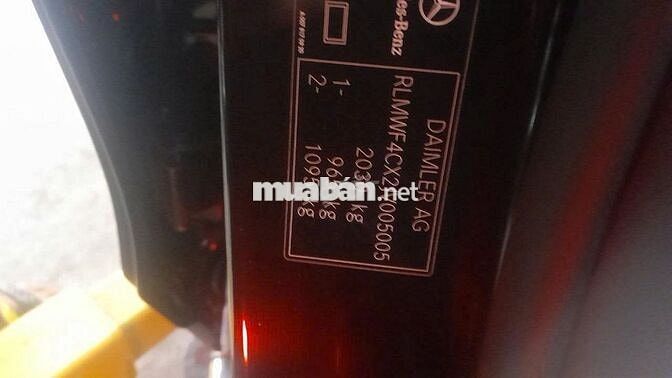 Bán xe Mer C200 12/2018 chính chủ giá 650 triệu