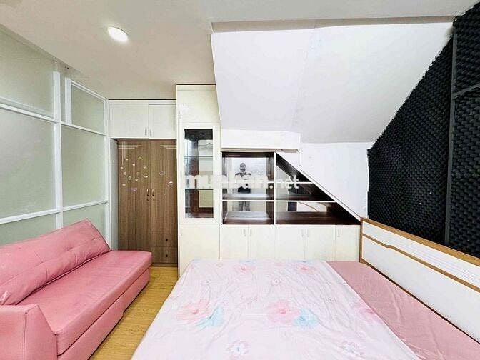 Thuê Căn Hộ 2PN 45m² Nơ Trang Long Gần Đai Học Văn Lang Cơ Sở 3