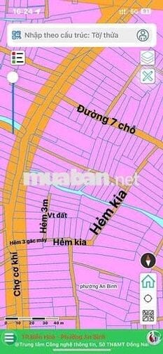 Bán đất phường An Bình gần chợ cơ khi