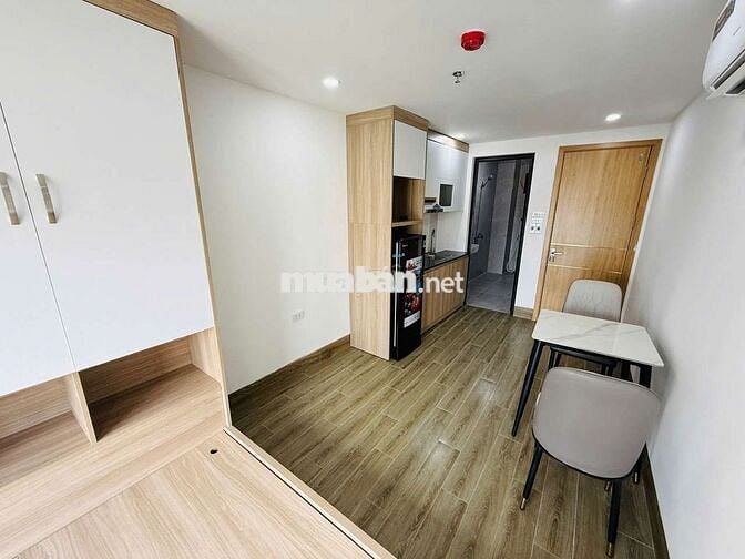 Đập hộp CCMN 25m2 Full đồ xịn sò. Ban công thoáng tại Vĩnh Hưng