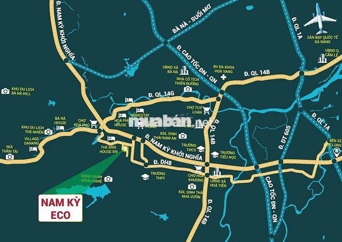 🚨 ECO NAM KỲ 2 – BÁN 9 LÔ ĐẤT NỀN LIỀN KỀ🚨 📍
