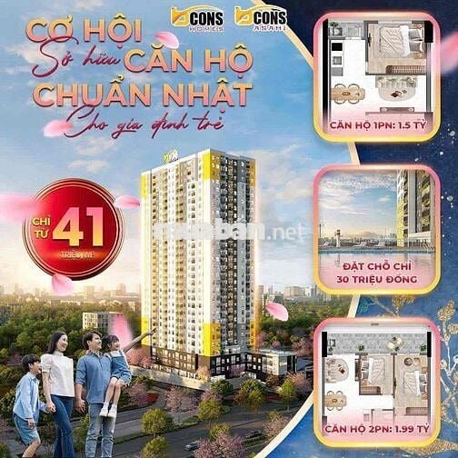 CĂN HỘ NHẬT BẢN NGAY METRO SỐ 1 - 2PN GIÁ CHỈ 1.X TỎI
