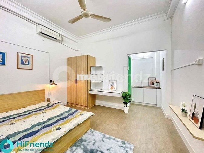 Studio Ban công- 30m2 - Full Nội Thất- Khu Sân Bay - Cv Gia Định