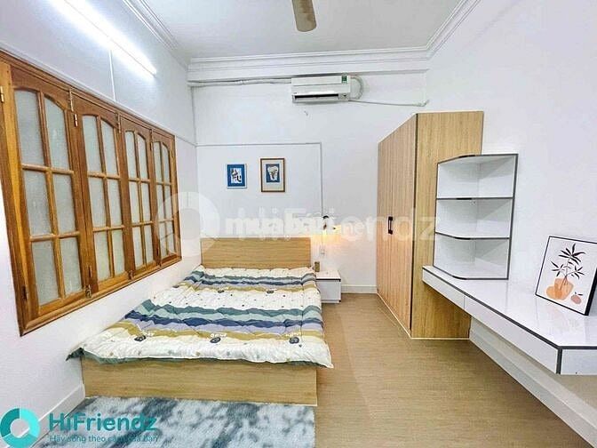 Studio Ban công- 30m2 - Full Nội Thất- Khu Sân Bay - Cv Gia Định