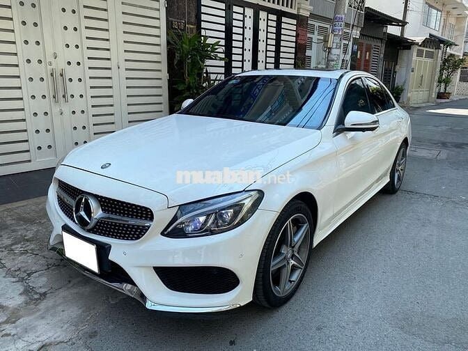Bán Mercedes Benz C300 AMG dk 1/2023 Trắng V1 đẹp.
