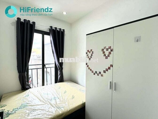 Căn hộ 2pn ban công full nội thất mới Âu Dương lân sát cầu chữ y