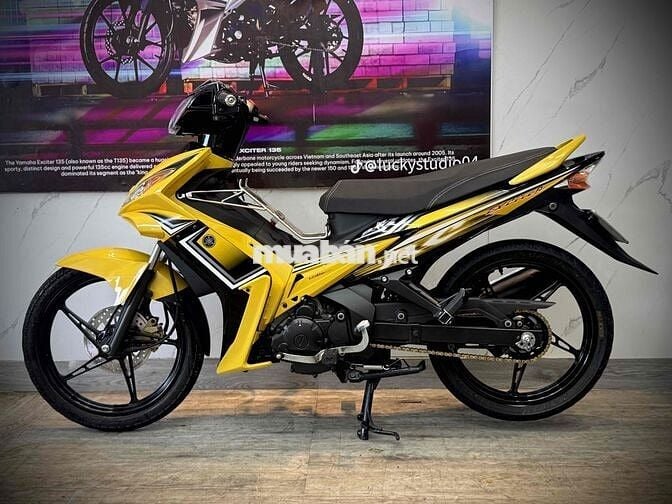Exciter 1s9a Côn tự động up new 2010 Vàng Đen RC