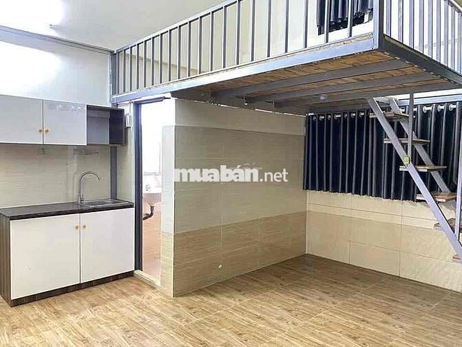 PHÒNG TRỌ THANG MÁY SIÊU RỘNG GÁC CAO 2m3 gần iuh cv làng hoa