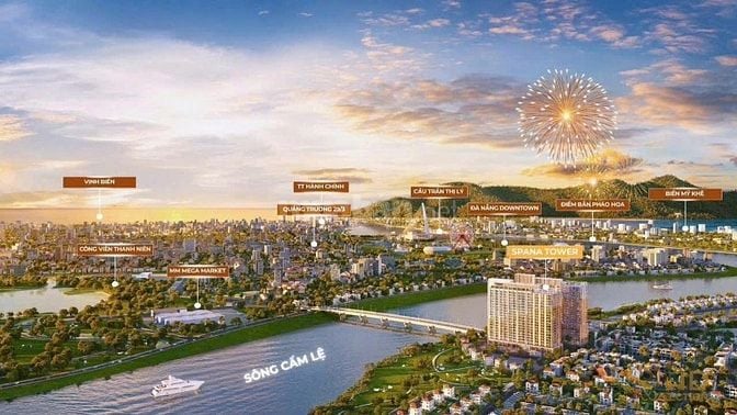 Sun Spana Tower, rẽ nhất dự án căn 1pn+ rộng 54m2 giá 2,6 tỷ.