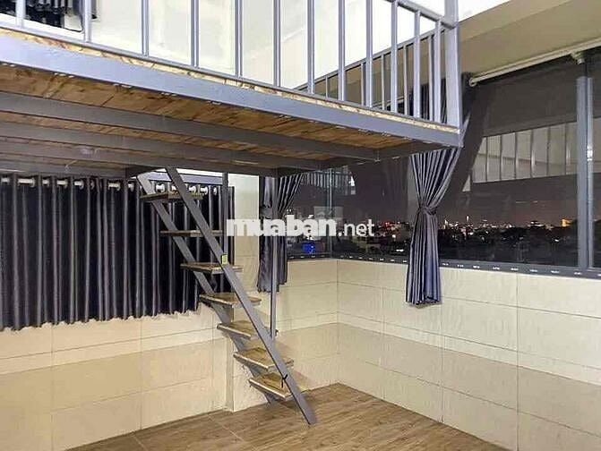 PHÒNG TRỌ THANG MÁY SIÊU RỘNG GÁC CAO 2m3 gần iuh cv làng hoa