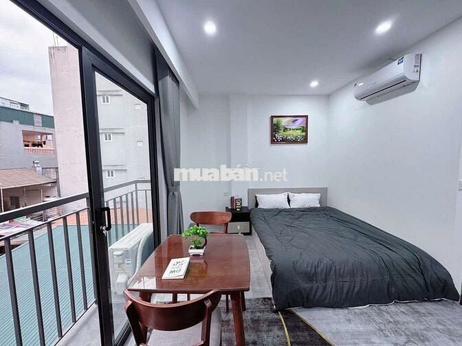 CCMN 30m2 Full nội thất xịn sò. Ban công  tại Tôn Thất Tùng