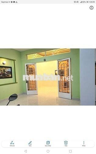 nhà hẻm ô tô 4m 105m2 mới đẹp có gác ngay kho c đưong đào tông nguyên