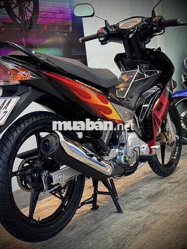 Exciter 1s9a up New 2010 Đen Đỏ Bạc tem Malay