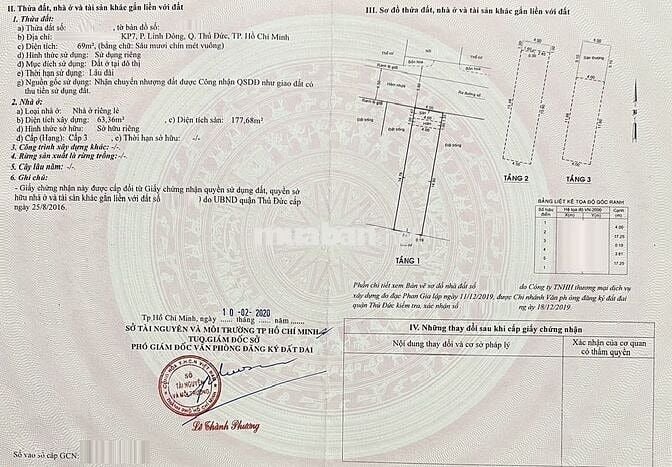 Bán Nhà Đường Số 30 Linh Đông,1 Trệt 2 Lầu 4 PN và 3WC, Đã Hoàn Công.