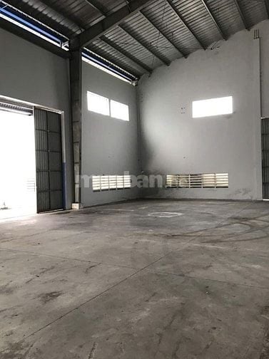Cho thuê xưởng 3.000m2 Nguyễn Cửu Phú, Bình Tân, Giá thuê : 240tr/TH