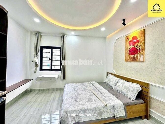 🔥🔥Nhà thuê 4PN,  Huỳnh Văn Nghệ, Phường 15, Quận Tân Bình.