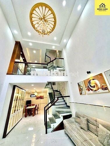 🔥🔥Nhà thuê 4PN,  Huỳnh Văn Nghệ, Phường 15, Quận Tân Bình.