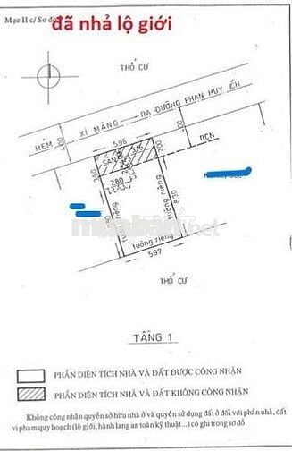 HXH NGUYỄN TƯ GIẢN, P12(P AN HỘI TÂY) 63M², 3TẦNG, 5PN,CHỈ 6.290 TỶ TL