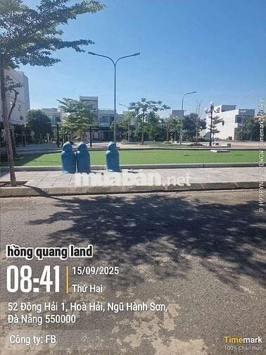 BÁN LÔ ĐẤT ĐƯỜNG ĐÔNG HẢI 1 VIEW CÔNG VIÊN