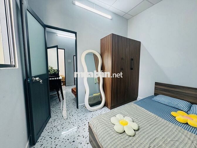 1 phòng ngủ tách bếp đầy đủ nội thất ngay cầu Kênh Tẻ