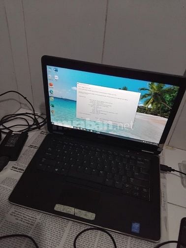 Thanh lý laptop dell latitude 7440 - i5 - 4g - 120g
