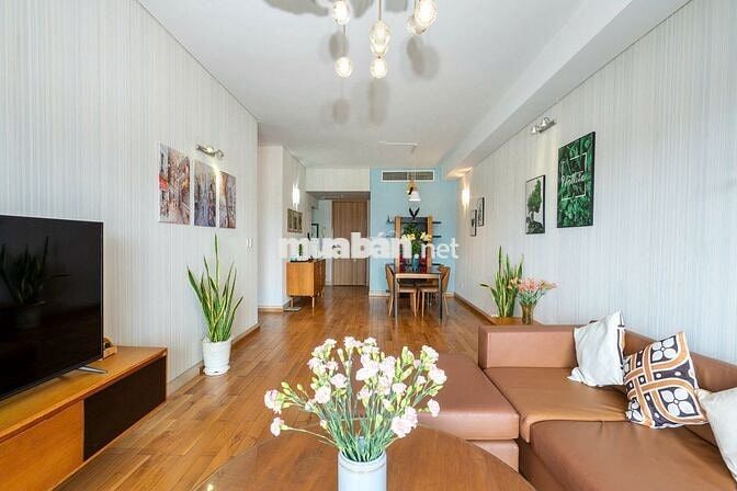 Cho thuê căn hộ Indochina 2PN, View trực diện sông Hàn, Full NT, 110m²