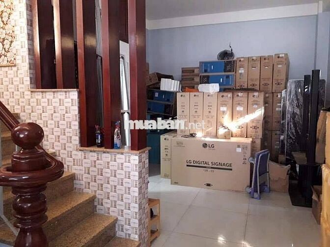 Nhà cho thuê góc 2 mặt tiền đường Thạch lam 6x16m 4L
