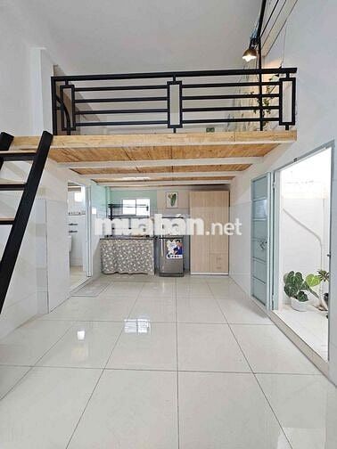 ETOWN - CHO THUÊ DUPLEX 20m2 GÁC CAO 1m8 THANG MÁY - VAA - K300 - VHU