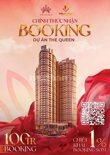 👑 BẮT ĐẦU BOOKING THE QUEEN – ƯU ĐÃI ĐỢT 1 CHỈ TỪ 95 TRIỆU/M²! 