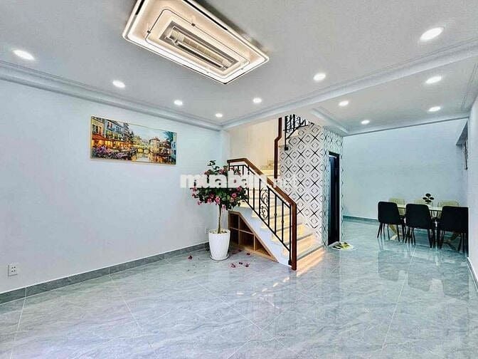 Nhà 5 tầng mới xây, hẻm 4m Trần Bá Giao Gò Vấp – SHR, hoàn công – 5.96