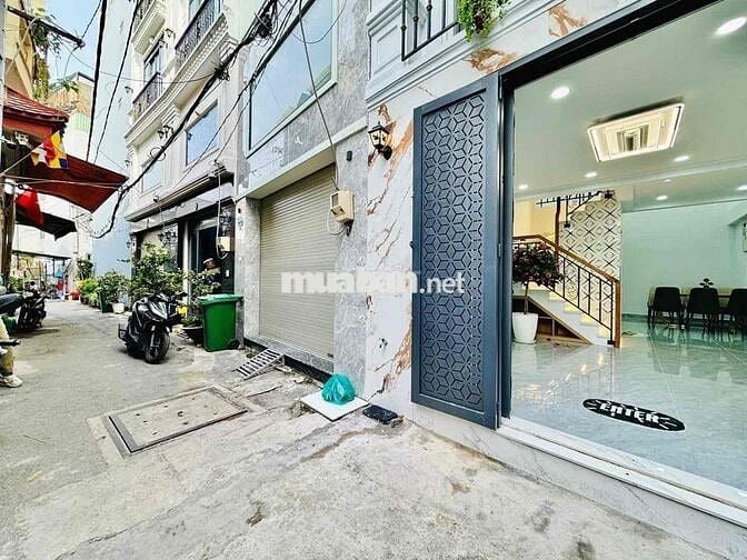 Nhà 5 tầng mới xây, hẻm 4m Trần Bá Giao Gò Vấp – SHR, hoàn công – 5.96