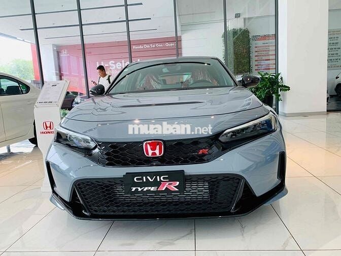 Honda Civic Typer 2025 Xám Xe Sẵn Giao Ngay