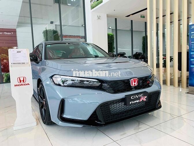 Honda Civic Typer 2025 Xám Xe Sẵn Giao Ngay