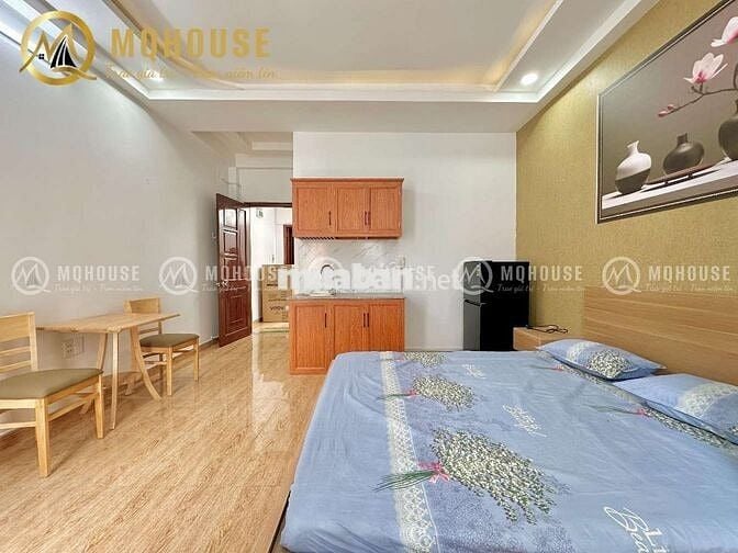 Cho thuê CHDV Ban công cửa sổ trời, Full nội thất Tại Quang trung