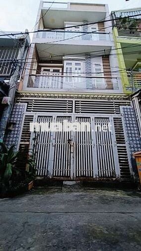 BÁN NHÀ NGỘP BÌNH TÂN 5X12 3 TẦNG HẺM XE HƠI TÂY LÂN GIÁ 4TỶ SÁU TL