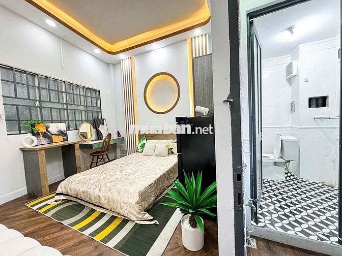 CĂN HỘ 1PN - Tách Bếp - trống sẵn - cửa Sổ Trời - Miễn Phí Xe