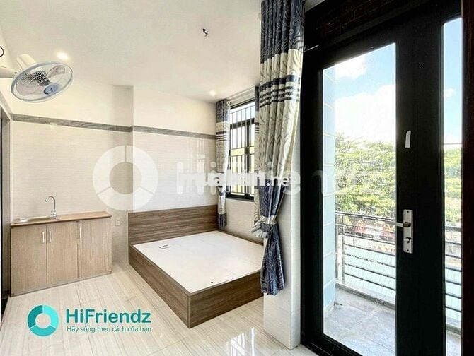 STUDIO BAN CÔNG SẴN NỘI THẤT ĐI BỘ QUA NHÀ THỜ PHAO LÔ - BÌNH TÂN
