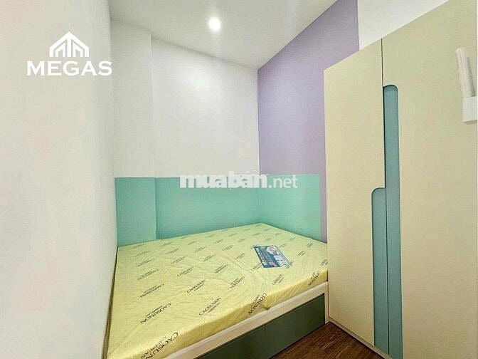 CHO THUÊ CĂN HỘ 2PN BANCONG 55m2 XÂY MỚI 100%, CAO THẮNG, QUẬN 3