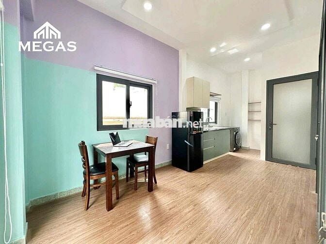 CHO THUÊ CĂN HỘ 2PN BANCONG 55m2 XÂY MỚI 100%, CAO THẮNG, QUẬN 3