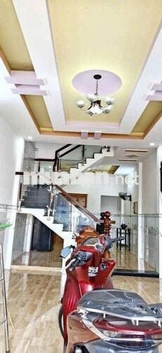 Nhà 1 trệt 1 lầu hẻm ga Minh Quân ấp 2 vĩnh lộc B bình chánh