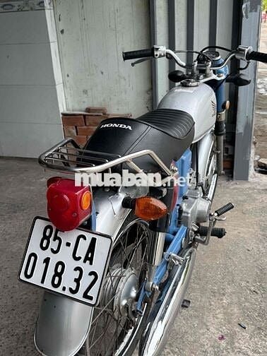 Honda 50cc, màu xanh dương, bạc