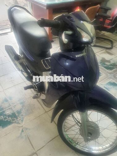 Honda Wave số tự động, màu xanh dương
