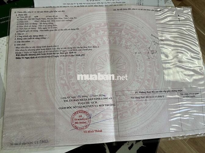 Nhà ở KDC Trần Anh, đường nhựa 5m (Tin thật, chính chủ)