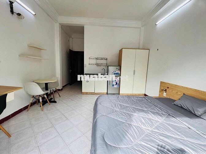 Cho Thuê Studio Ban Công 35M2 Bình Thạnh_Ngay Cầu Thị Nghè 2_Full NT